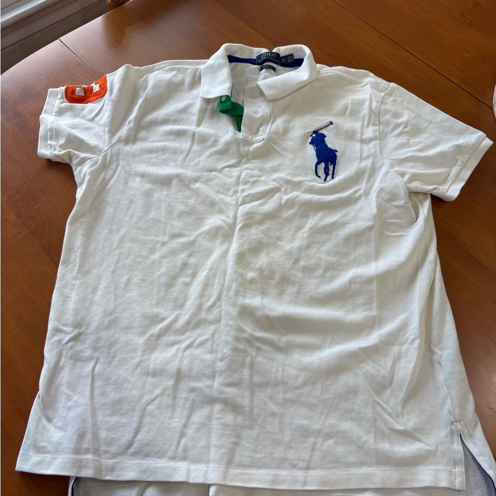 Polo by Ralph Lauren  White Polo Shirt